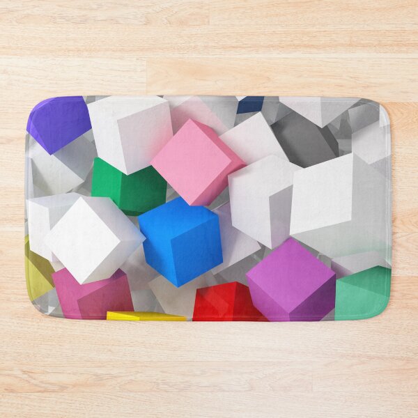 Item preview, 3D colored Candy cubes designed and sold by Abstractdiva.
