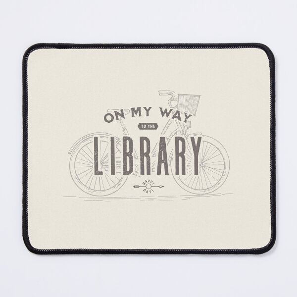 Item preview, On My Way to the Library designed and sold by Eurokollektiv.