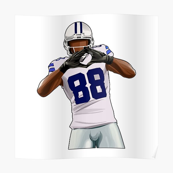 Dez Bryant #88 Celebrates Touchdown Poster for Sale by CheessHead