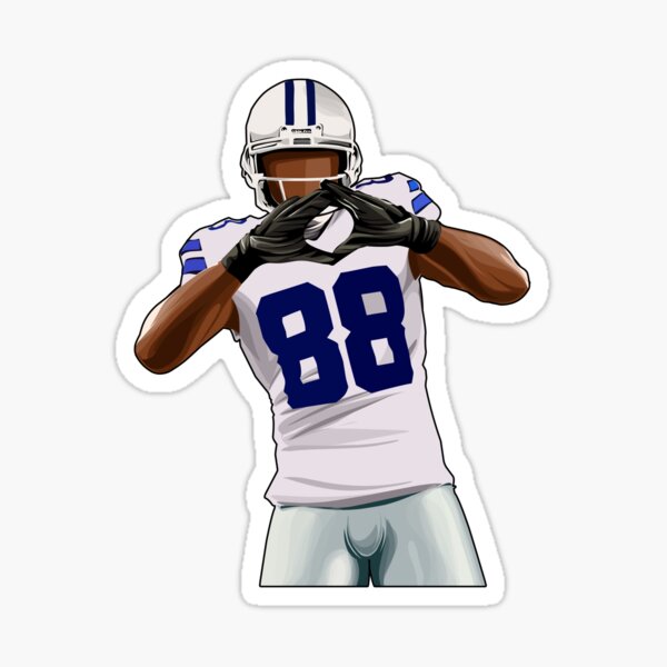 Dez Bryant Away Jersey Sticker for Sale by designsheaven