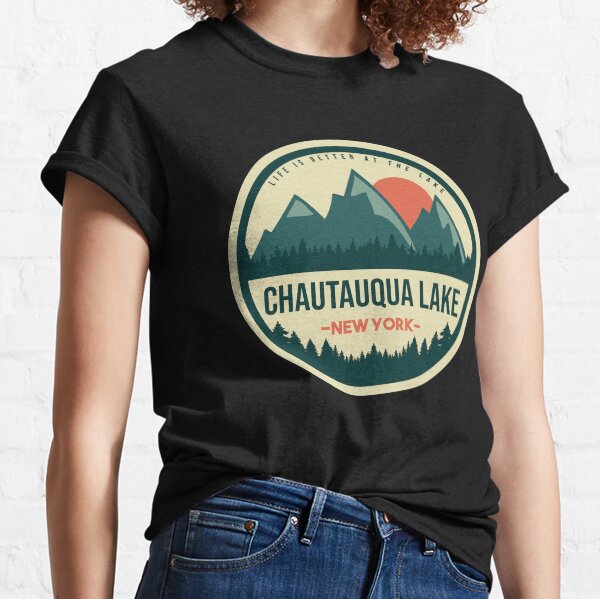 Retro Chautauqua Lake New York Classic T-Shirt