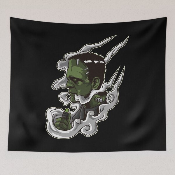Artikelvorschau, Vaping Monster Illustration | Horror Vape entworfen und verkauft von anziehend.