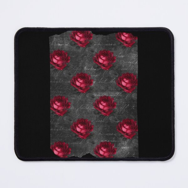 Item preview, Roses On Antique Script Patten designed and sold by SewnMemories.