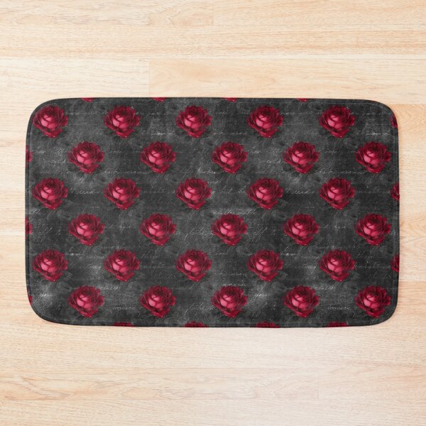 Item preview, Roses On Antique Script Patten designed and sold by SewnMemories.