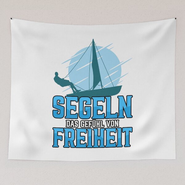 Item preview, Sailing the feeling of freedom boat hobby designed and sold by redshirtz.