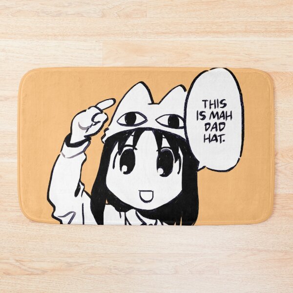 Item preview, I draw osaka in cafe uniform saying this is mah dad hat / azumanga daioh designed and sold by RansRoom.