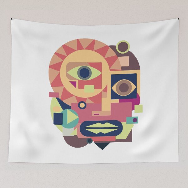 Item preview, Face Cubism 1 designed and sold by papererwin.