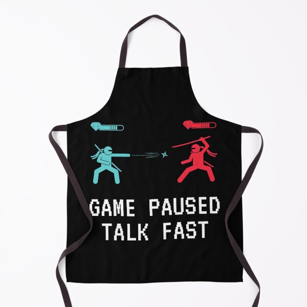 Item preview, Game Paused Talk Fast designed and sold by isurudinushaper.