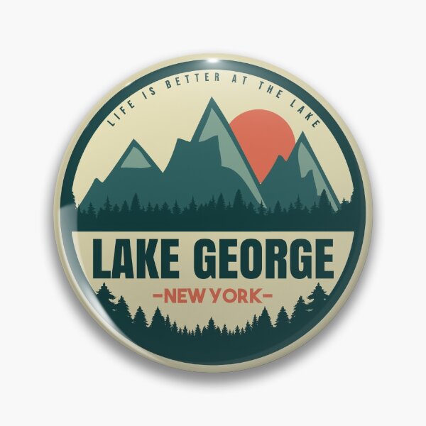 Item preview, Retro Lake George New York designed and sold by Friday NightCo.