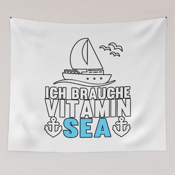 Item preview, I need vitamin SEA ship anchor gulls designed and sold by redshirtz.
