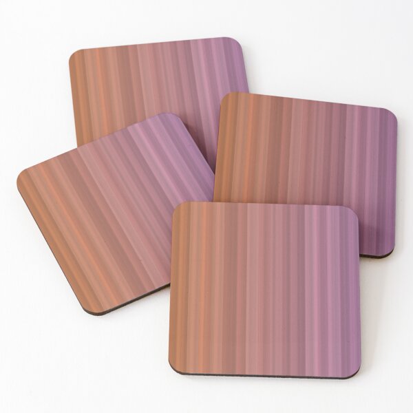 Item preview, Abstract color strips graded from orange to violet designed and sold by artistium.