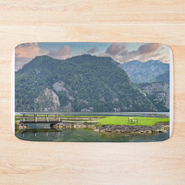 Item preview, Lake Traun Traunsee in Traunkirchen Upper Austria designed and sold by goceris.