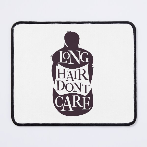 Item preview, LONG HAIR DONT CARE FUNNY BEARD designed and sold by StaceyChito.