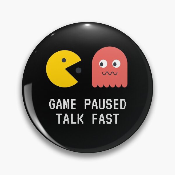 Item preview, Game Paused Talk Fast designed and sold by isurudinushaper.