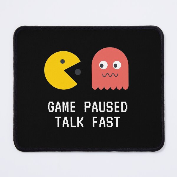 Item preview, Game Paused Talk Fast designed and sold by isurudinushaper.
