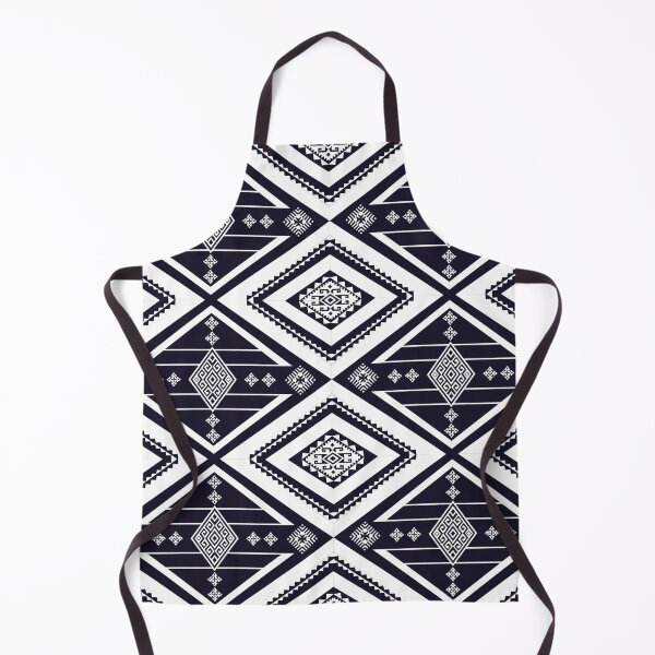 Item preview, White & black geometric pattern designed and sold by GeomePattern.
