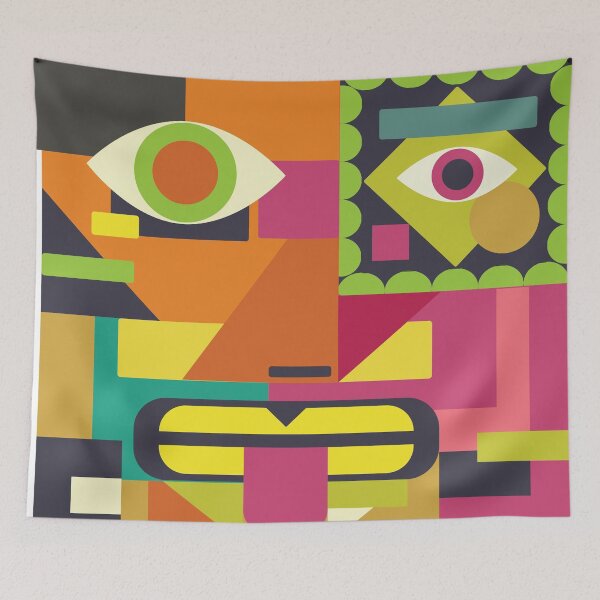 Item preview, Face Cubism 2 designed and sold by papererwin.