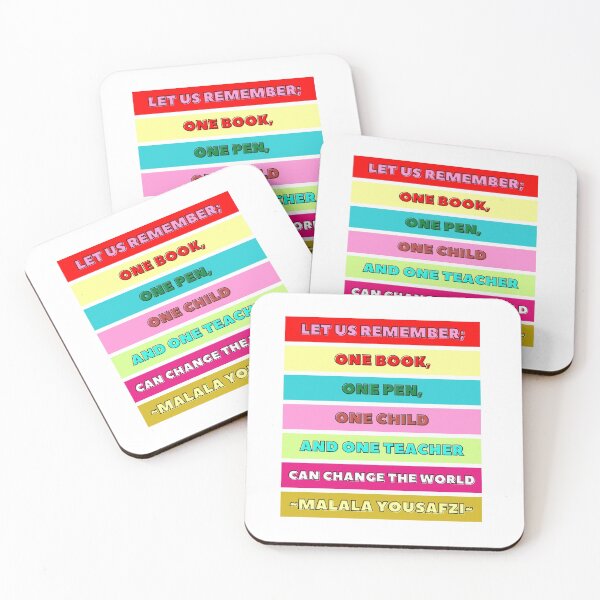 Item preview, Colorful Literacy quote designed and sold by Product  Stella.