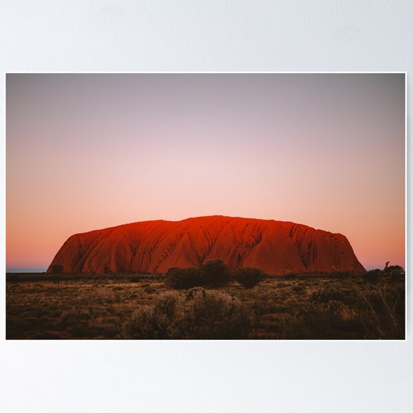 Item preview, Atardecer Uluru # 2 designed and sold by thewildpeoplego.
