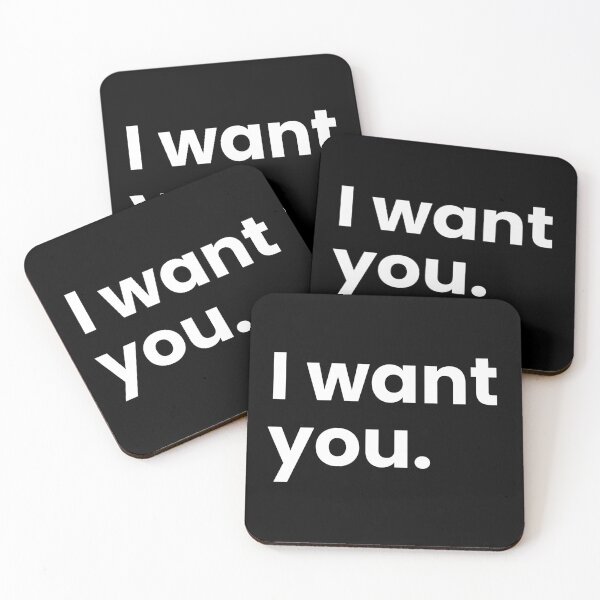 Item preview, I want you.  designed and sold by umorshofi.