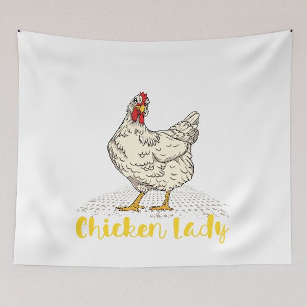 Item preview, Crazy chicken lady hen hen house designed and sold by redshirtz.