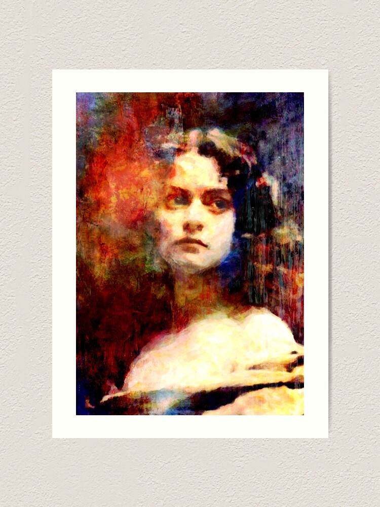 Alternate view of Then Art Print