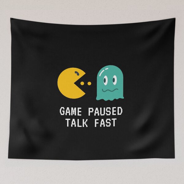 Item preview, Game Paused Talk Fast designed and sold by isurudinushaper.