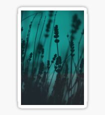 Lavender Silhouette Sticker