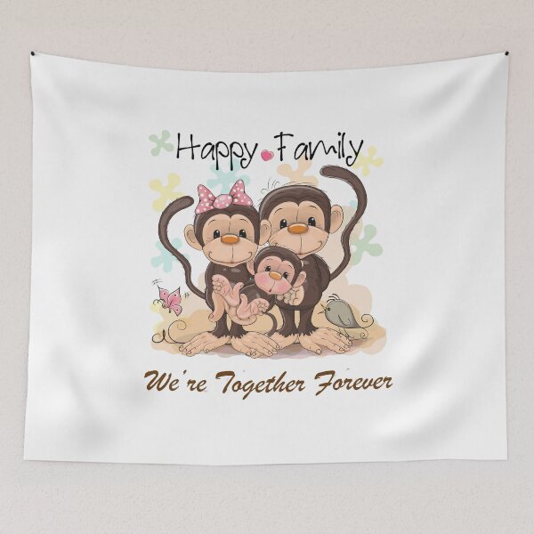Item preview, Monkey Family designed and sold by TracyMcConnell.