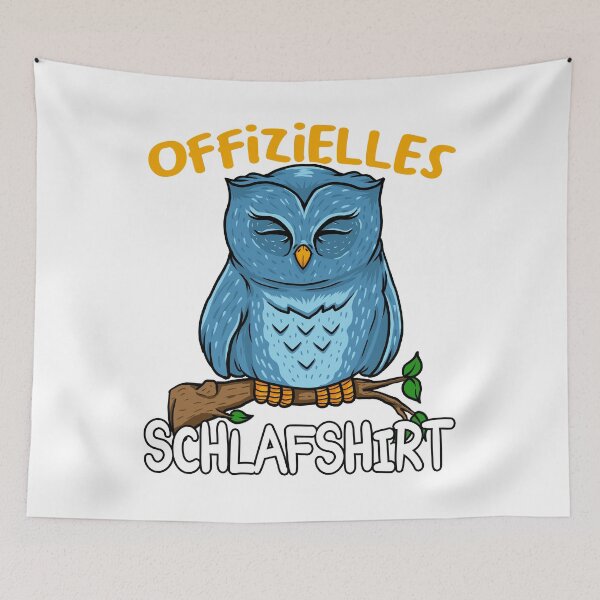 Item preview, Official sleep shirt owl owl cute designed and sold by redshirtz.
