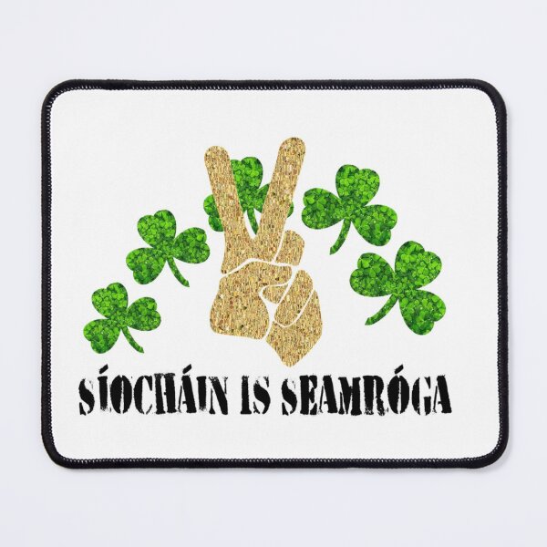 Item preview, Síocháin Is Seamróga designed and sold by JockDove.