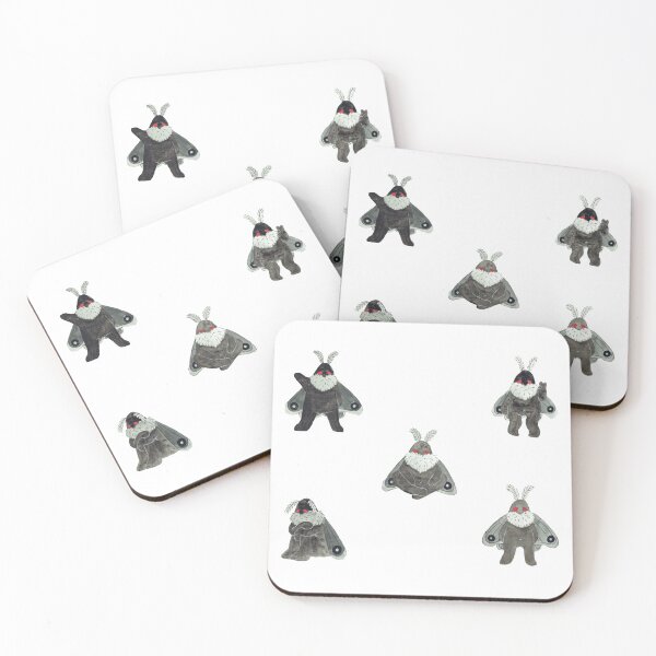Item preview, Mothman Sticker Sheet designed and sold by WitchHaven1.