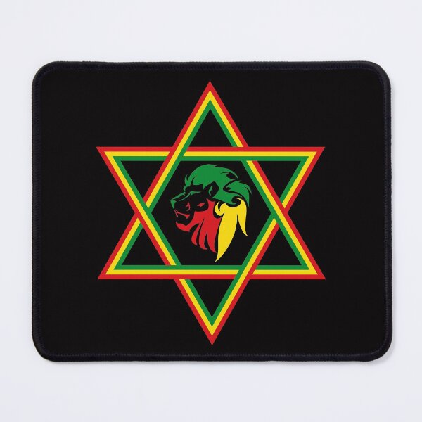 Item preview, Rasta Lion Of Judah Star Of David designed and sold by designandclouds.