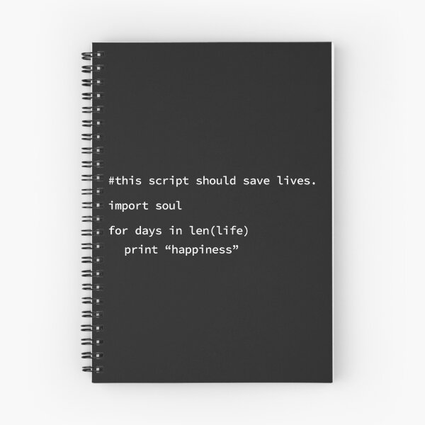 Item preview, script for days in life print happiness  designed and sold by yoshra.