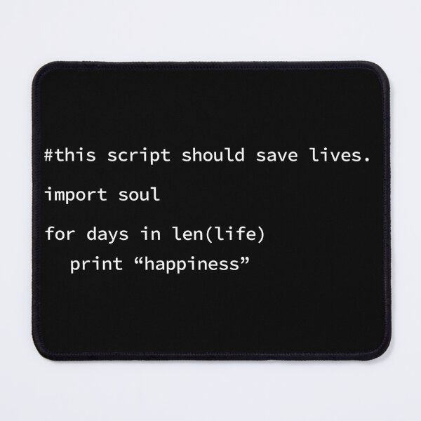 Item preview, script for days in life print happiness  designed and sold by yoshra.