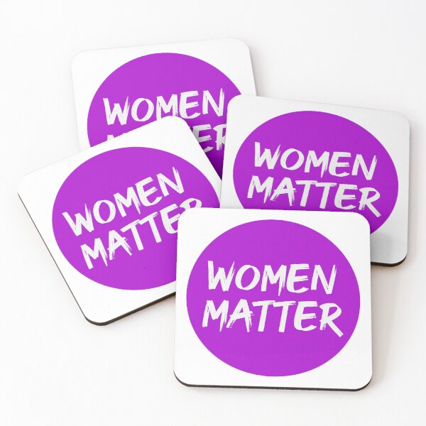 Item preview, Women Matter / Purple Background / RadFem designed and sold by WomaNation.