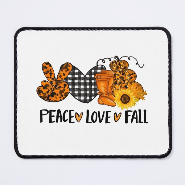 Item preview, Peace love Fall - Fall vibes Happy fall Autumn designed and sold by HarveyJade.