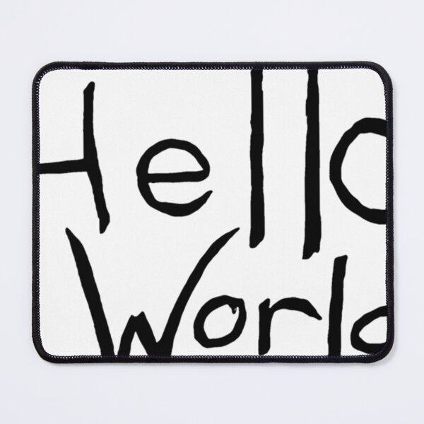 Item preview, Hello World designed and sold by AustonNevin.