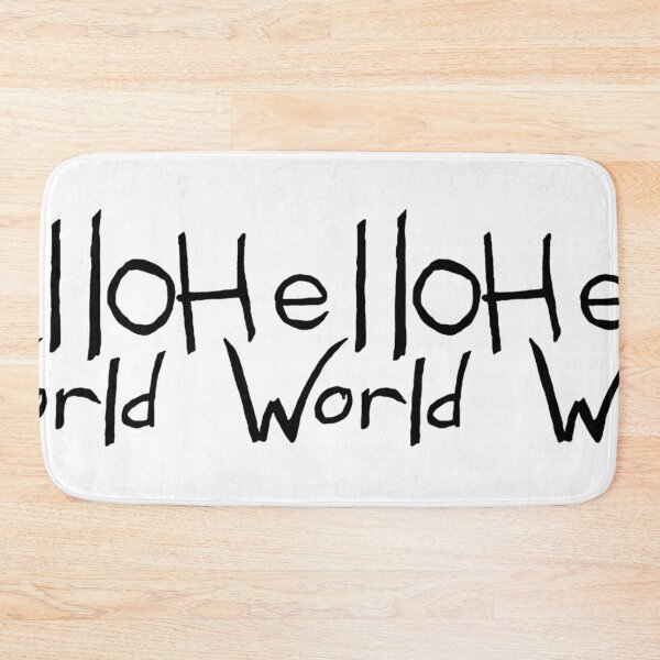 Item preview, Hello World designed and sold by AustonNevin.