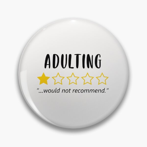Item preview, Adulting Would Not Recommend - Funny Clothing  designed and sold by HarveyJade.