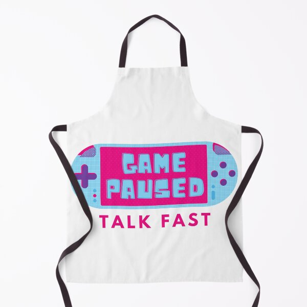 Item preview, Game Paused Talk Fast designed and sold by isurudinushaper.