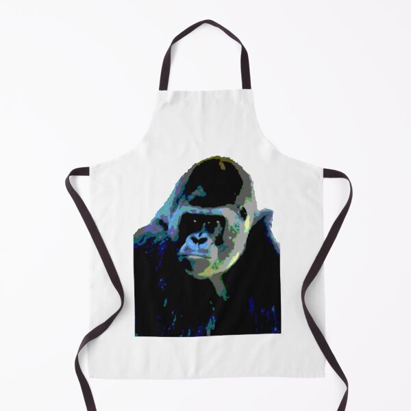 Item preview, Stern Gorilla - Pop Art Style & Posterized designed and sold by artisananimals.
