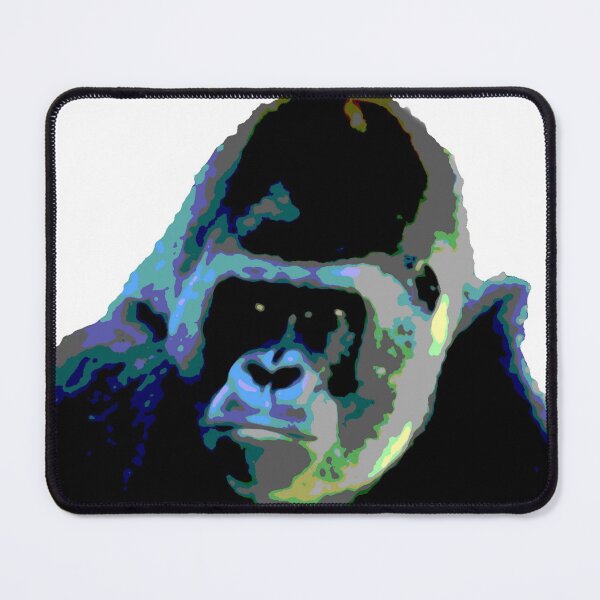 Item preview, Stern Gorilla - Pop Art Style & Posterized designed and sold by artisananimals.