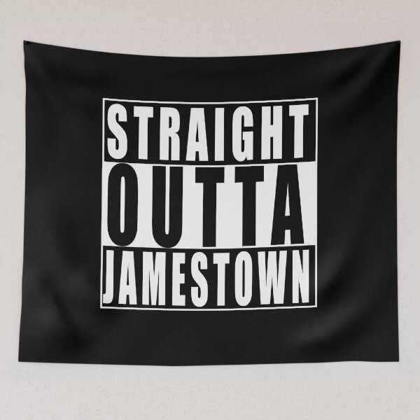 Item preview, Straight Outta Jamestown, Saint Helena, Ascension, And Tristan Da Cunha designed and sold by Paul Disley.