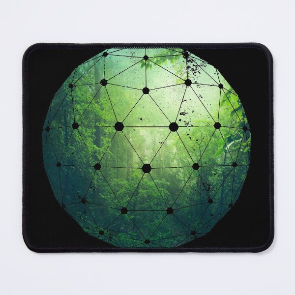 Item preview, lush green forest designed and sold by Dyrk Wyst Redbubble Shop.