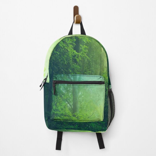 Item preview, lush green forest designed and sold by Dyrk Wyst Redbubble Shop.