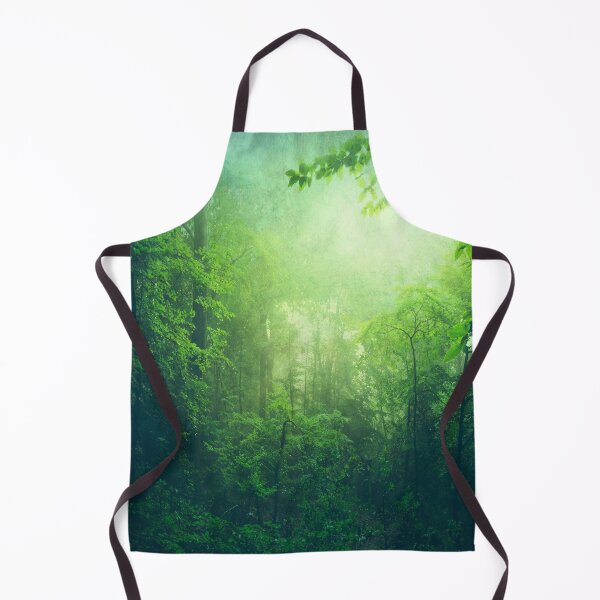 Item preview, lush green forest designed and sold by Dyrk Wyst Redbubble Shop.