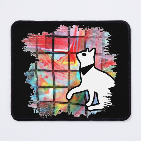 Item preview, Kawaii Adorable Cat with Abstract Pattern, Popoki 812 designed and sold by VinBasis.