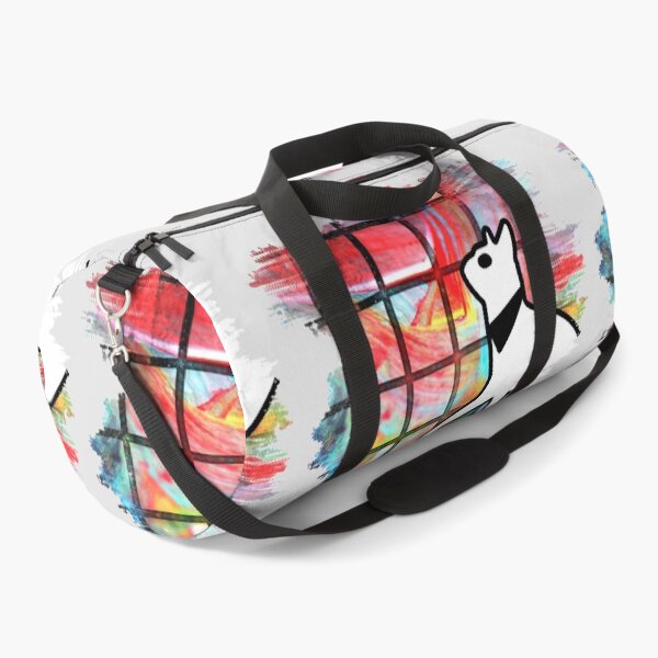 Item preview, Kawaii Adorable Cat with Abstract Pattern, Popoki 812 designed and sold by VinBasis.
