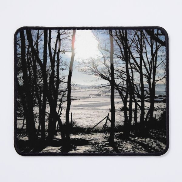 Item preview, Winter sun forest clearing winter sun trees shadow light snow designed and sold by G-M-Designs.
